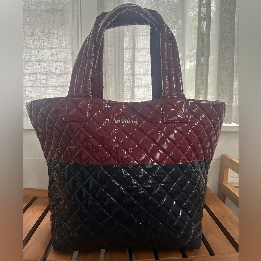 MZ Wallace Lacquer Metro Tote Bag